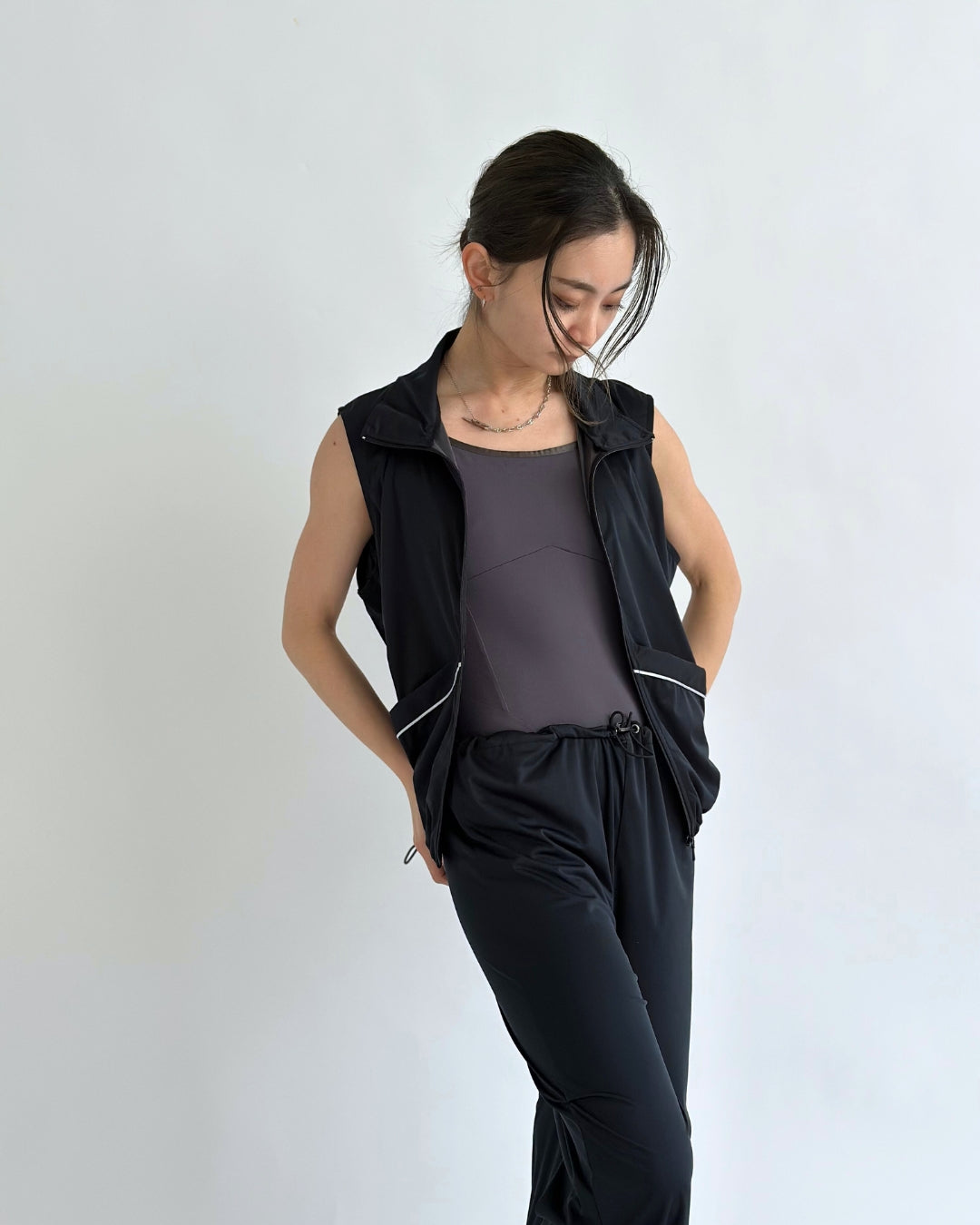 Taki Sauna vest -BLACK-