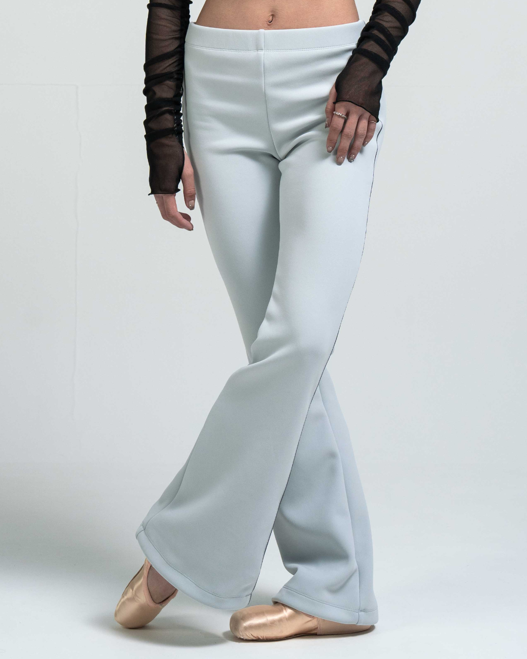 Mochi Track pants -SILVER-