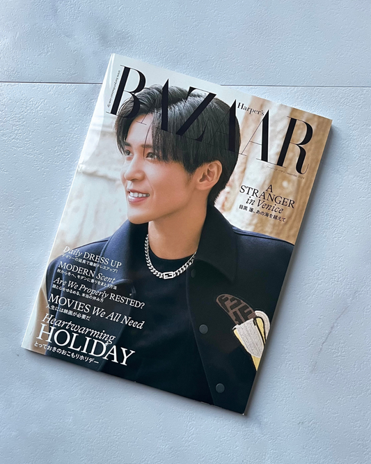 【モード誌Harper's BAZAAR 12月号掲載】