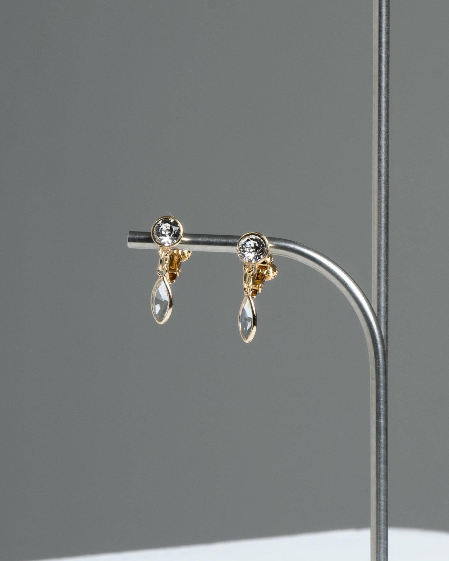 [受注生産商品] 雫 ピアス/イヤリング -GOLD-