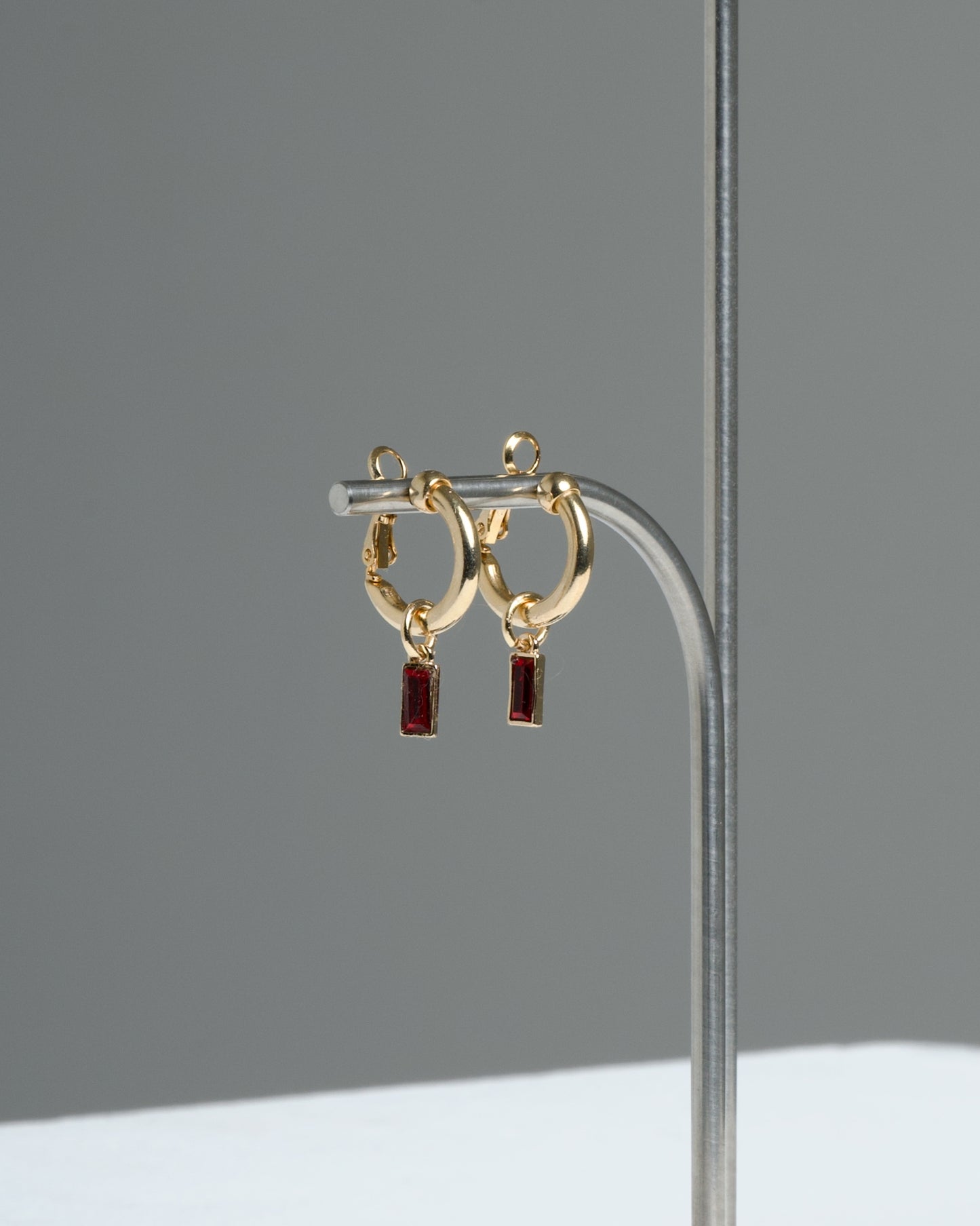 [受注生産商品] フープ ピアス/イヤリング -GOLD-