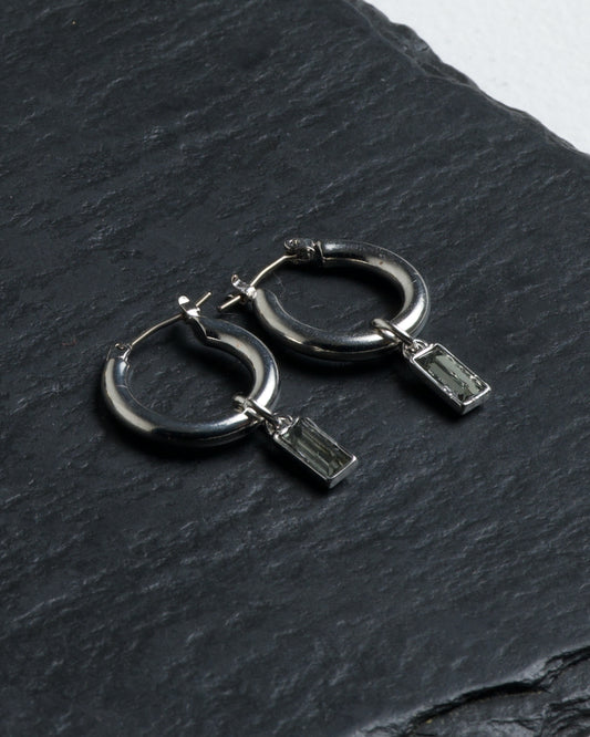 [受注生産商品] フープ ピアス/イヤリング -SILVER-