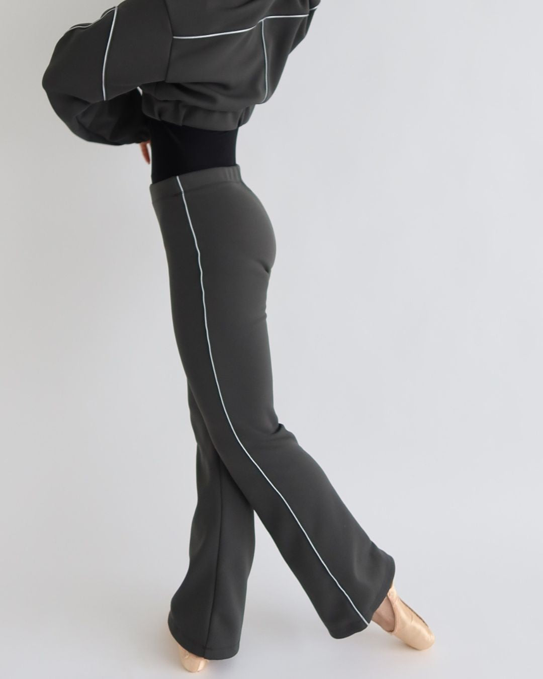 Mochi Track pants -CHARCOAL-