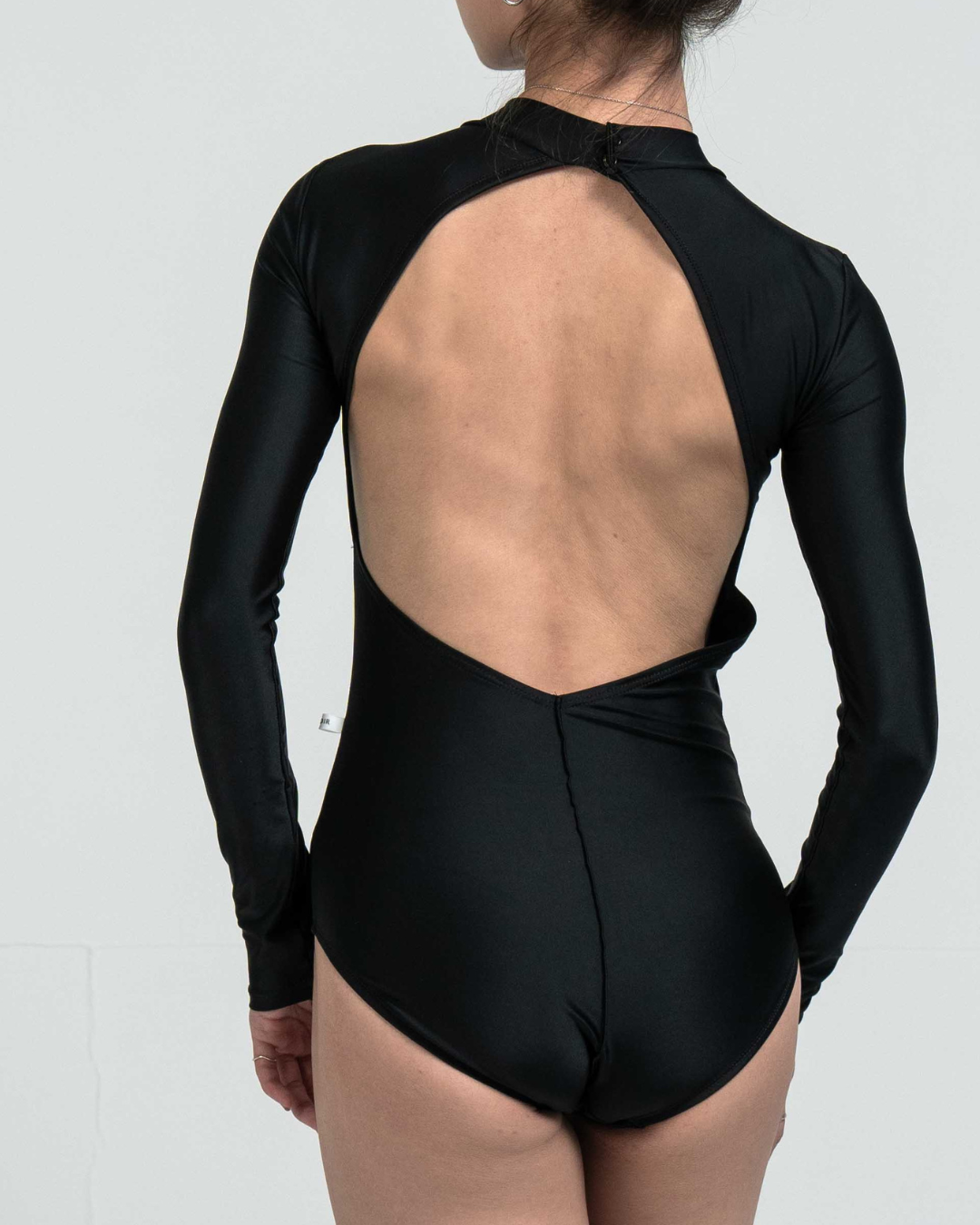 【BLACK FRIDAY SALE 11/22~ 対象商品】 Open back long sleeves leotard